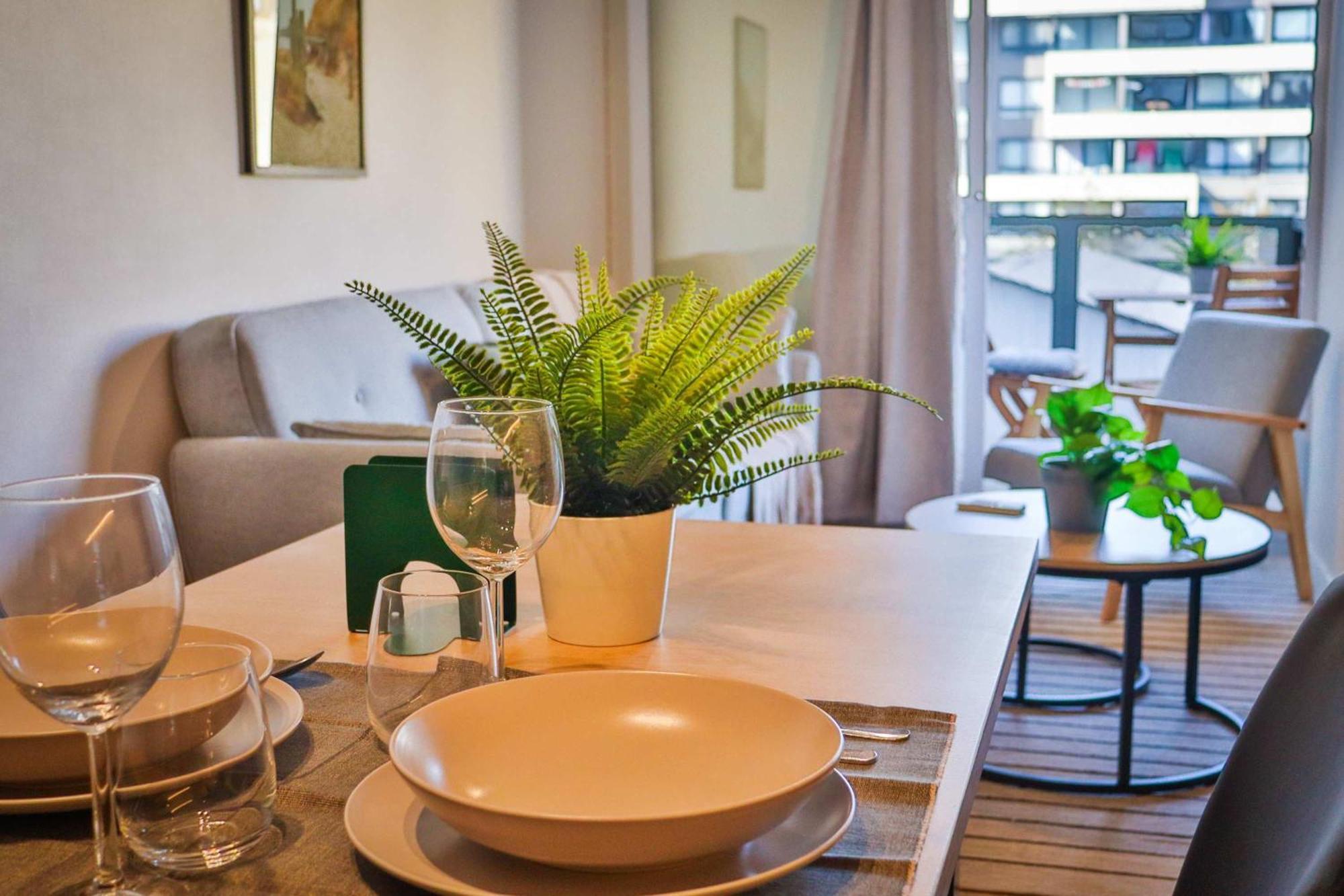 Apartamento Hom I Departamento 1D1B Metro Parque Bustamante *